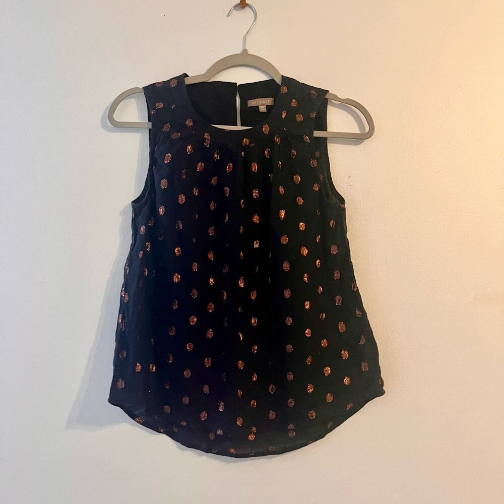 Lilla P Polka Dot Tank Sz XS